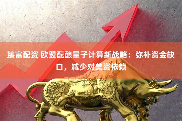 臻富配资 欧盟酝酿量子计算新战略：弥补资金缺口，减少对美资依赖