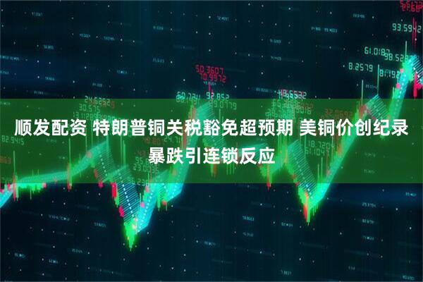 顺发配资 特朗普铜关税豁免超预期 美铜价创纪录暴跌引连锁反应